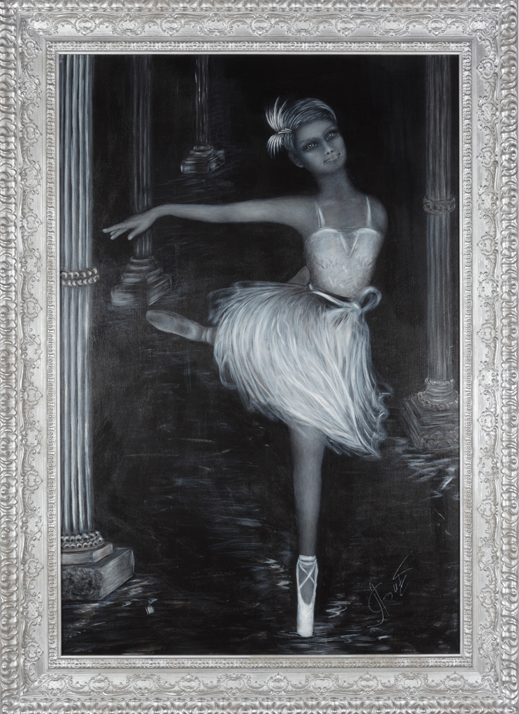 Lydia Gutnikova - Elevin - #008, 2014 Acryl, Leinwand 100 x 140 cm