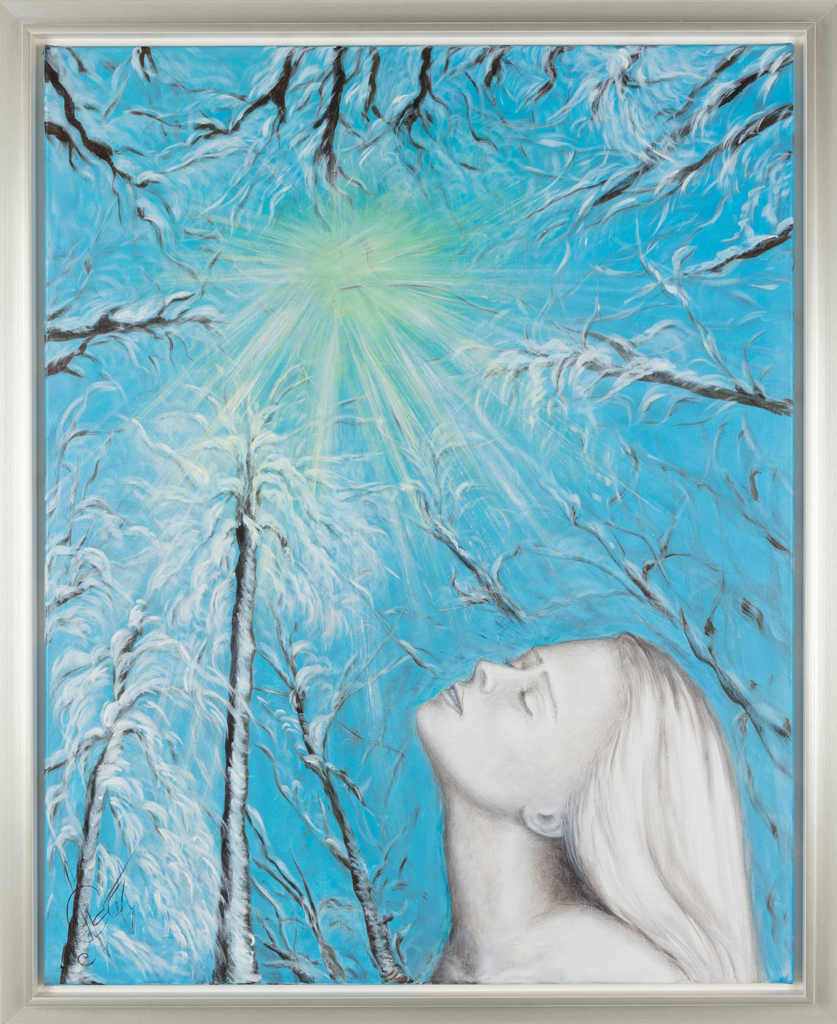 Lydia Gutnikova - Sehnsucht nach Licht und Wärme - #010, 2015 Acryl, Leinwand 90 x 110 cm