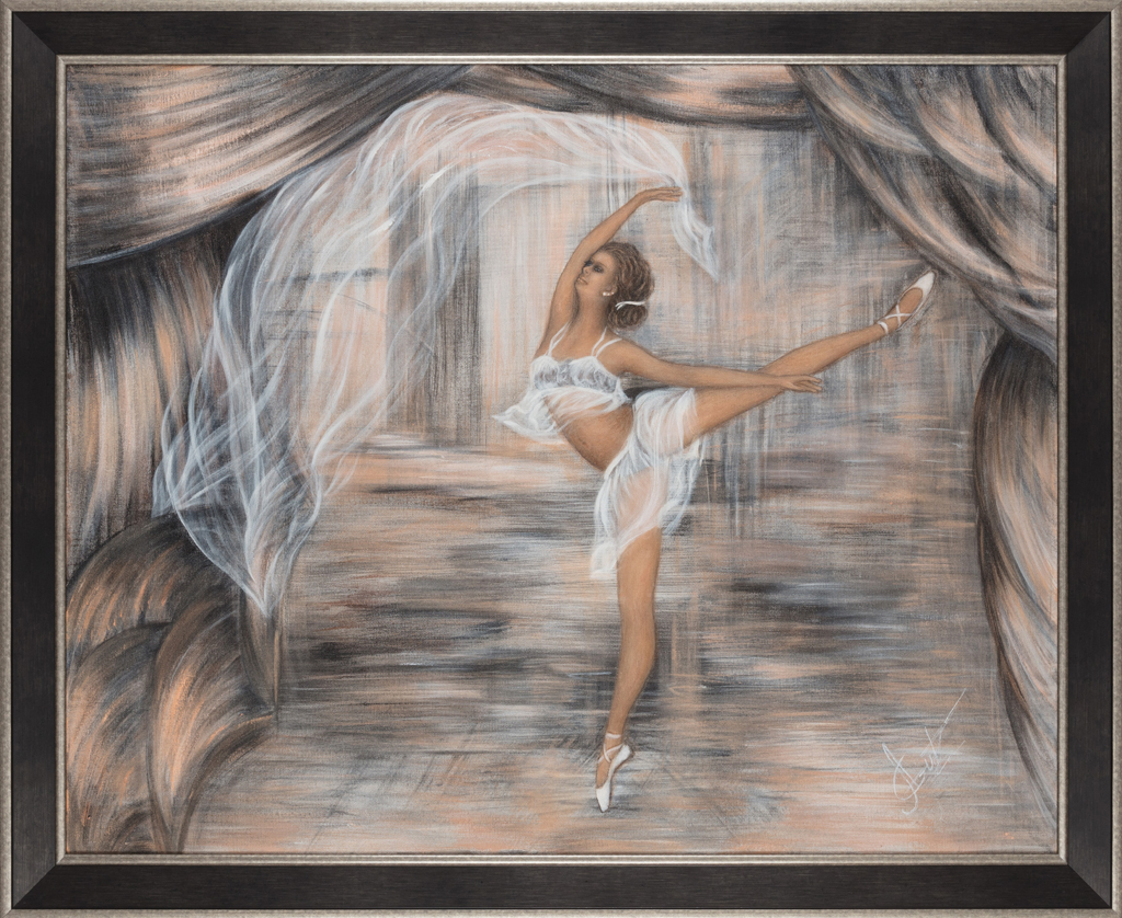Lydia Gutnikova - Schweben - #012, 2015 Acryl, Leinwand 110 x 90 cm