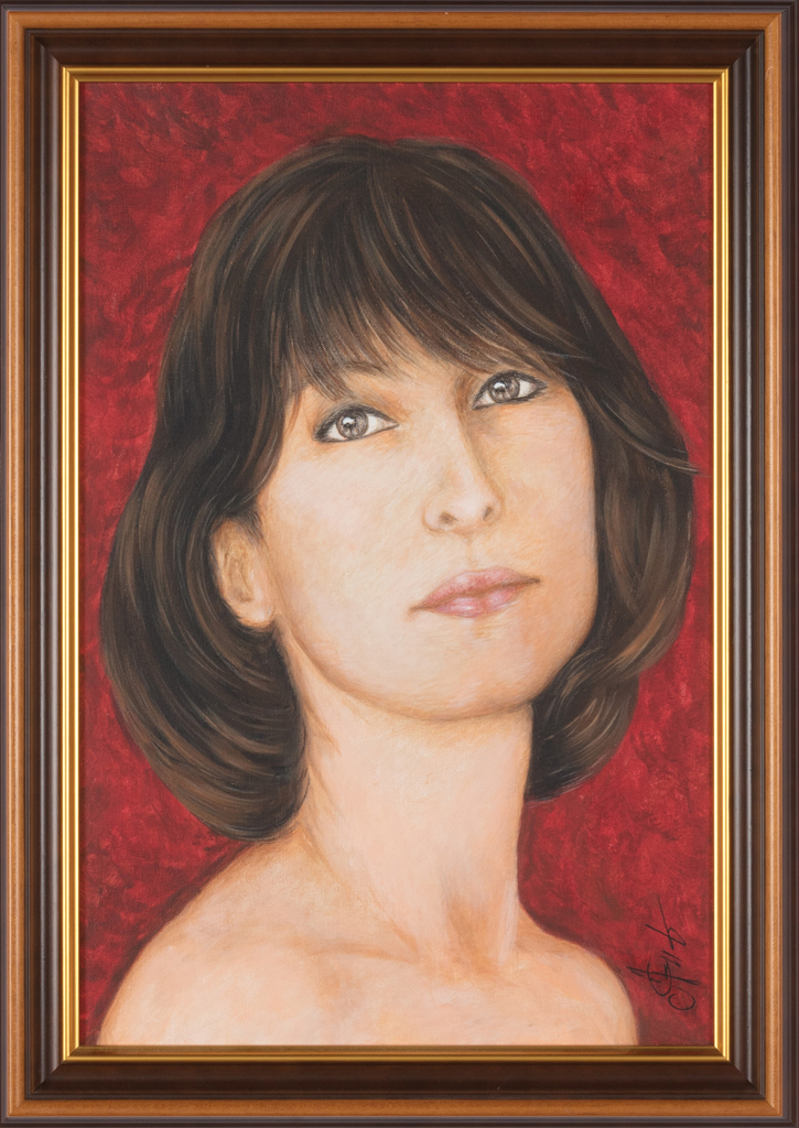 Lydia Gutnikova - Portrait - #100-3, 2016 Acryl, Leinwand 40 x 60 cm